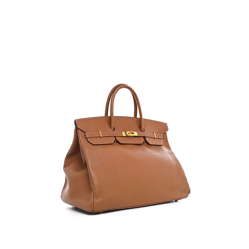 Hermès BIRKIN 35 LEATHER HANDBAG
