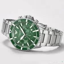 Montre Emporio Armani en argent AR11500