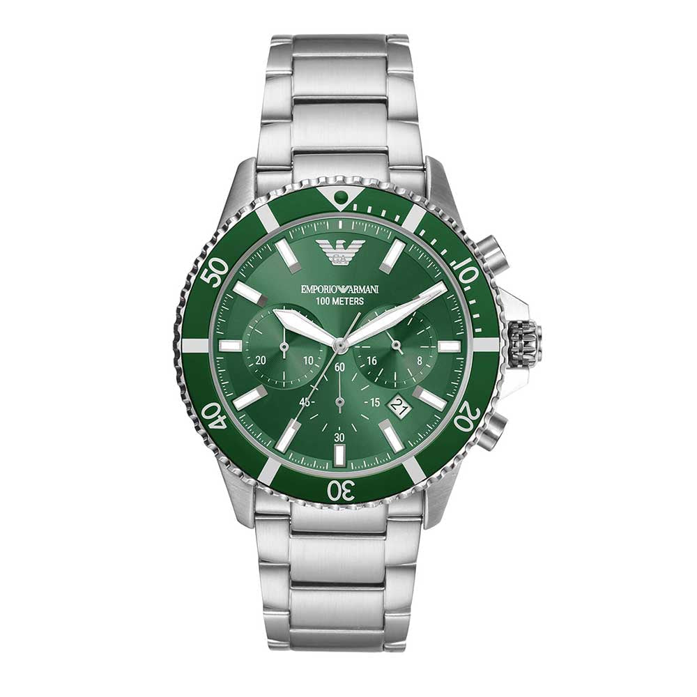Montre Emporio Armani en argent AR11500