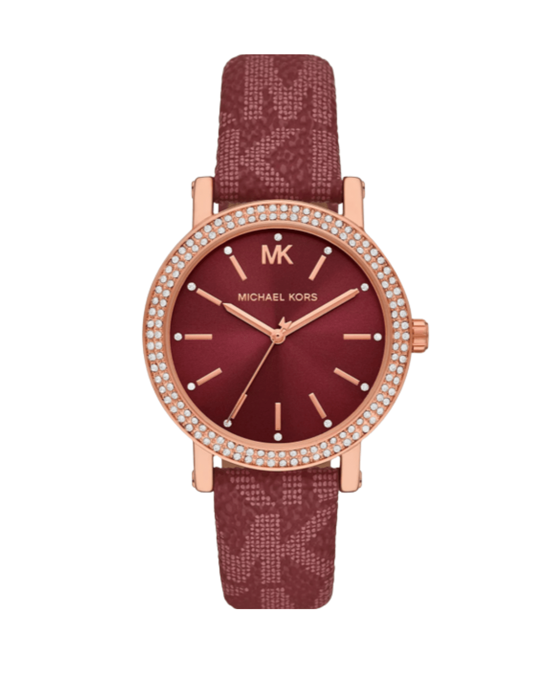 Montre femme Michael Kors Corey Rouge Vin MKO1025
