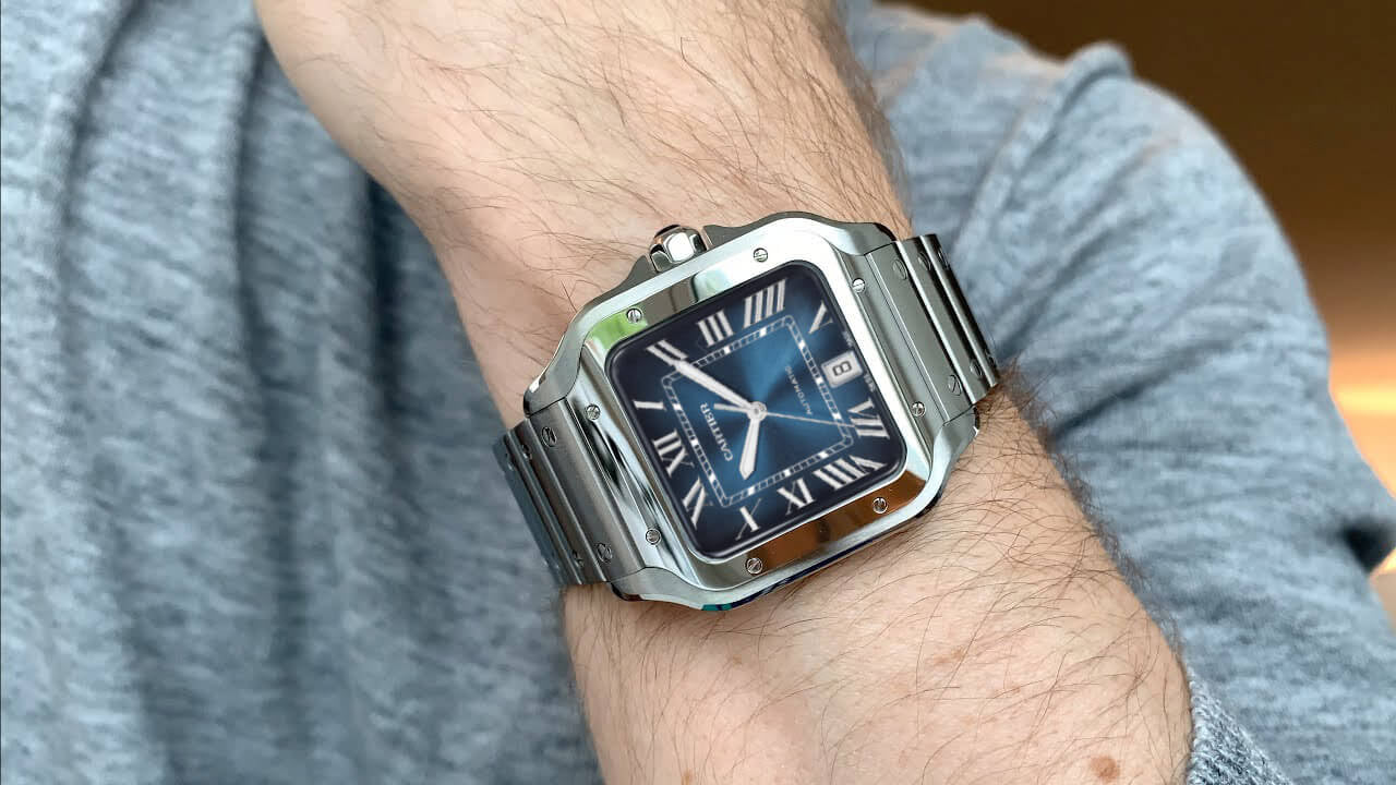 CARTIER SANTOS-POUR HOMME