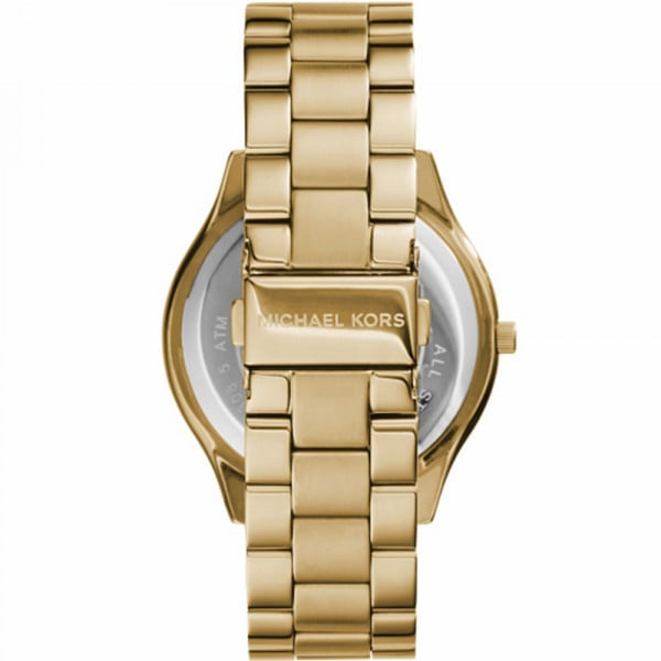 Montre MK Slim Runway en Acier Doré