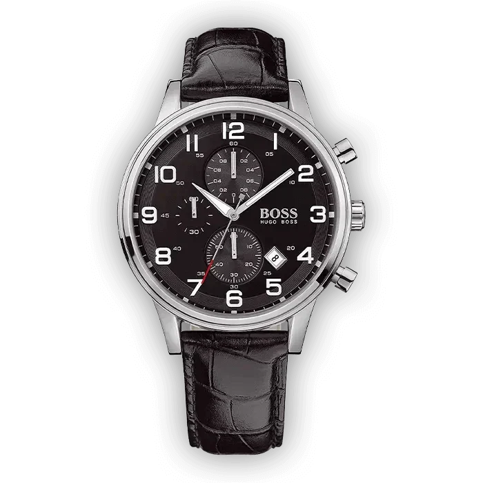 Montre Homme Chronograph Cuir HB-LX1512448