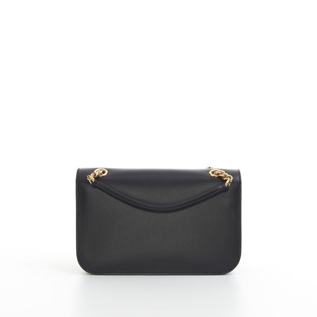 SAC A MAIN CELINE TRIOMPHE FRAME CUIR NOIR BANDOULIERE