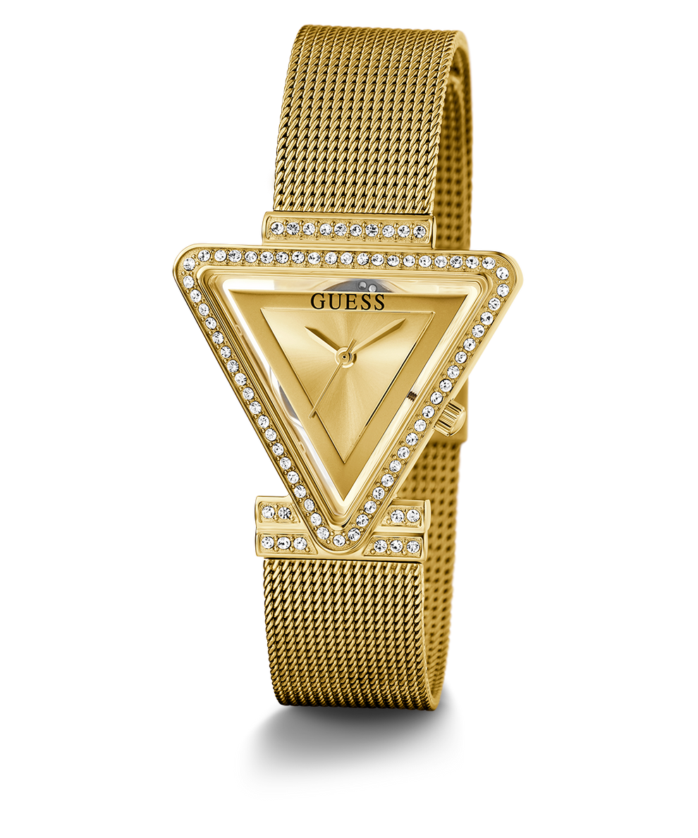 Montre analogique dorée pour femme GUESS