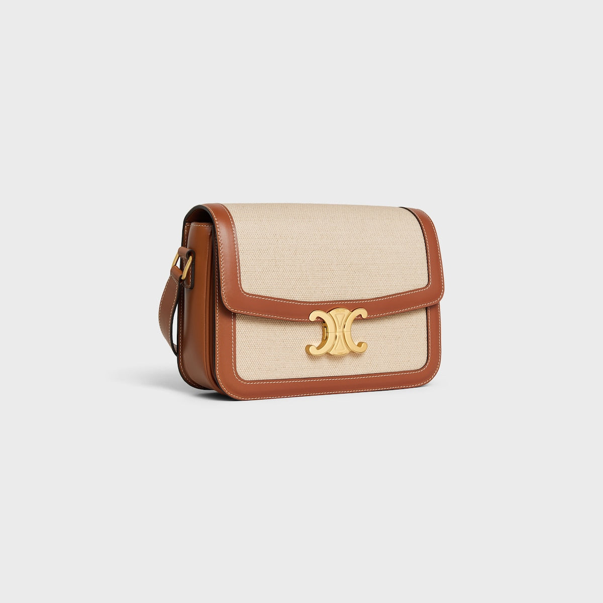SAC TRIOMPHE CLASSIQUE TEXTILE ET VEAU