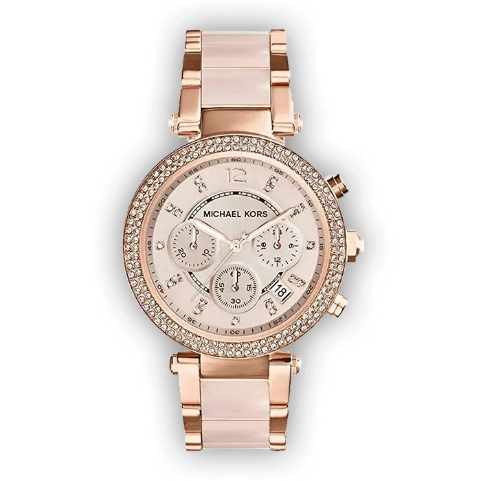 Montre Femme Quartz en Acier et acétate MK-LX5896 Parker