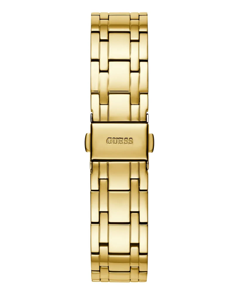 Montre-Bracelet En Acier Inoxydable Doré Glitz Pour Femme Guess 36 Mm - Or