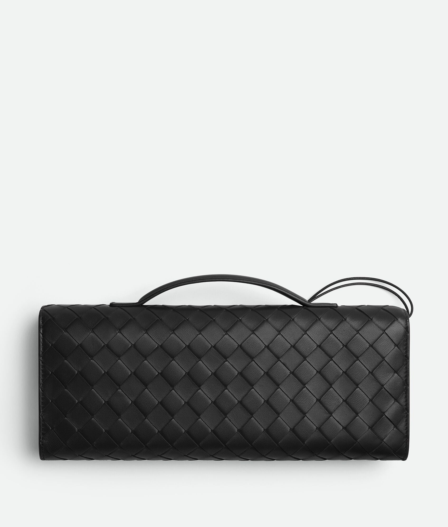 Pochette à anse en souple tressé Intrecciato