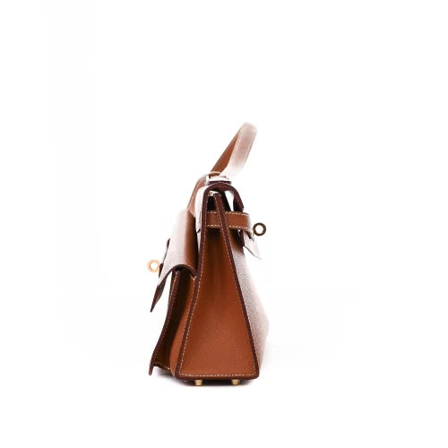 Mini sac Hermès Epsom Camel