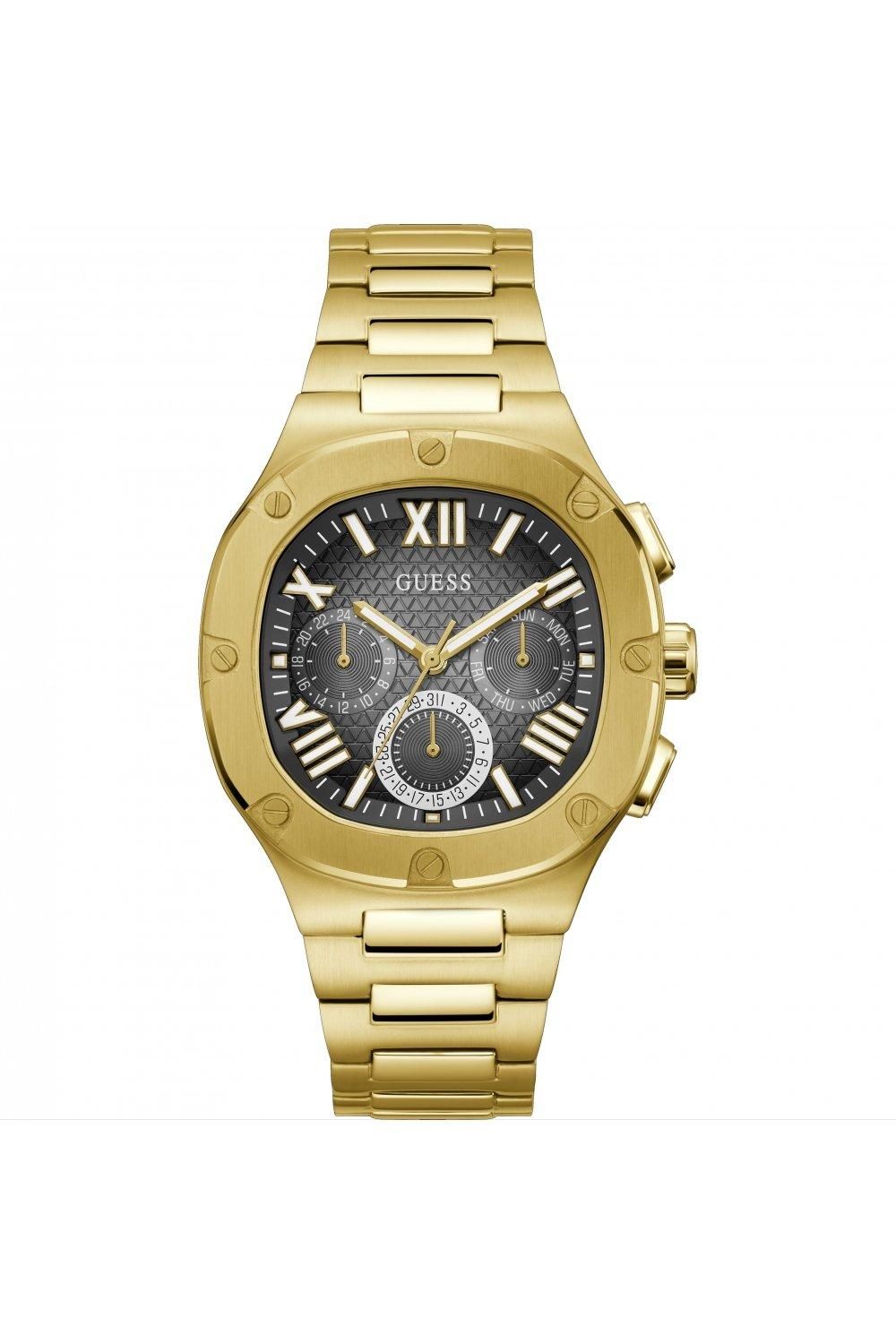 Montre à quartz analogique tendance en acier inoxydable Headline - Gw0572G2