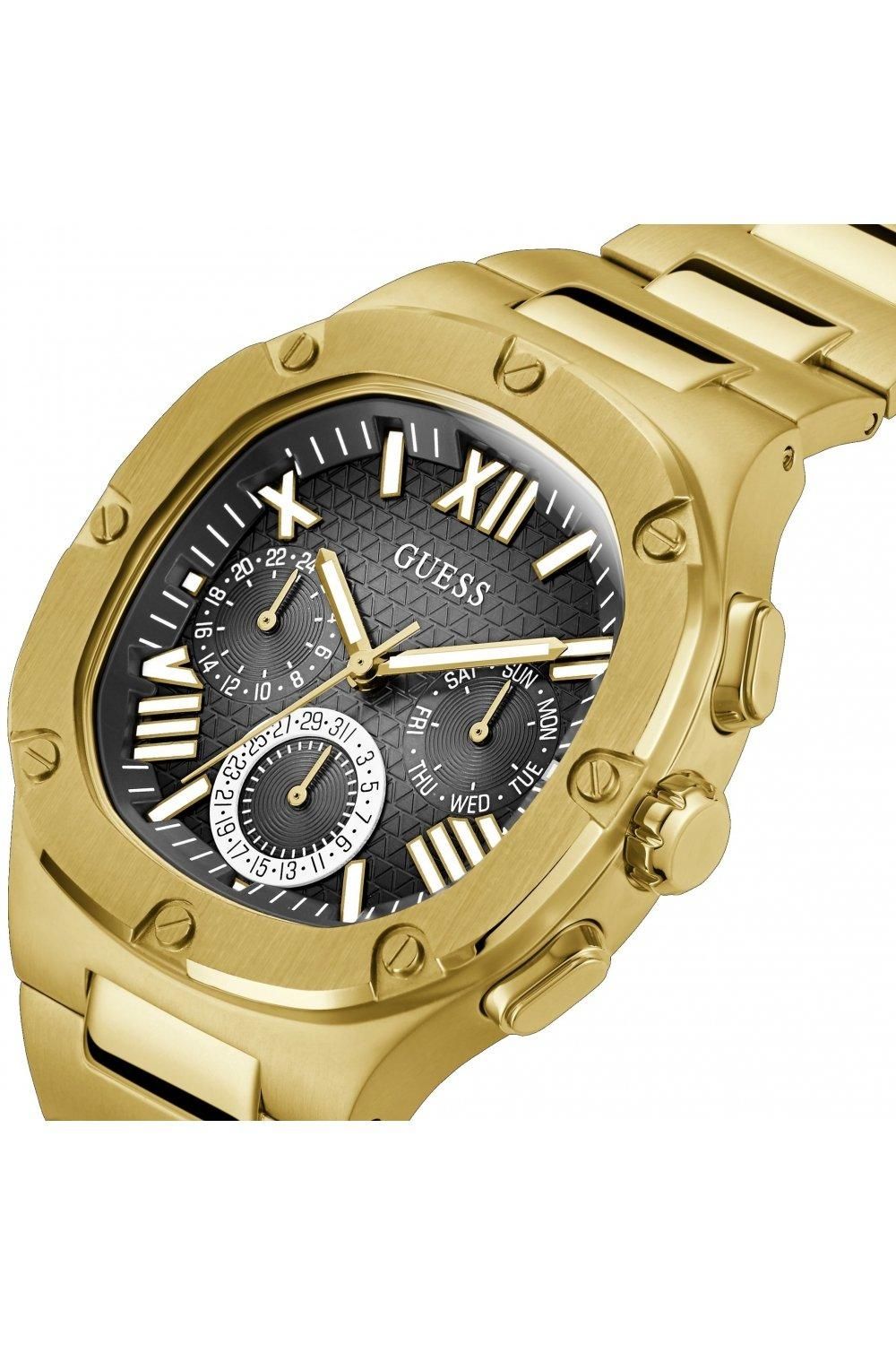 Montre à quartz analogique tendance en acier inoxydable Headline - Gw0572G2