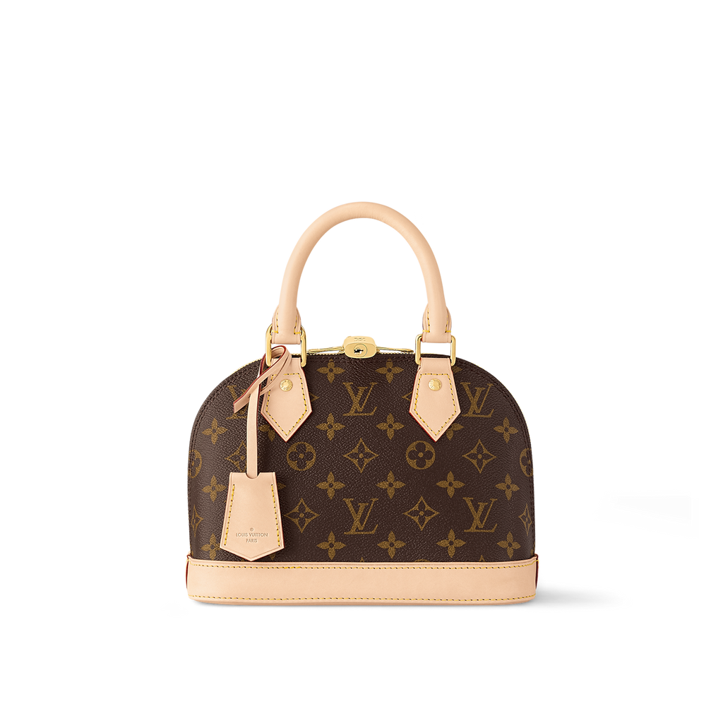 SAC À MAIN ALMA BB DAMIER EN VRAI CUIR