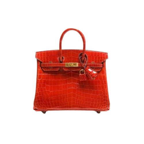 BIRKIN 35 HERMES CROCO ROUGE