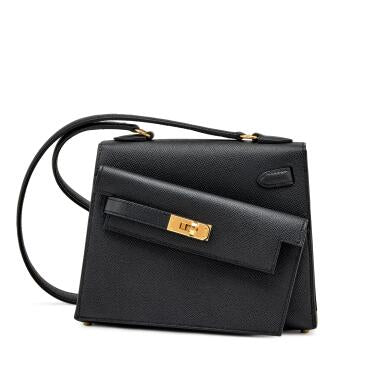 Mini sac Hermès Epsom Noir