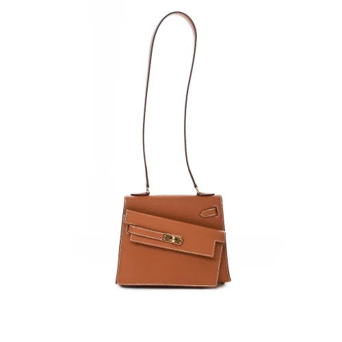 Mini sac Hermès Epsom Camel