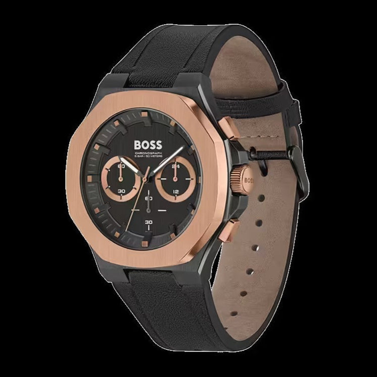 Montre analogique BOSS pour homme avec cadran noir - 1514089