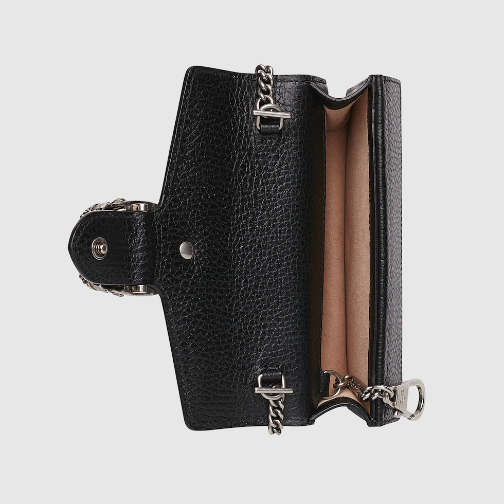 SAC À ÉPAULE DIONYSUS MOYEN TAILLE EN COULEUR NOIRE