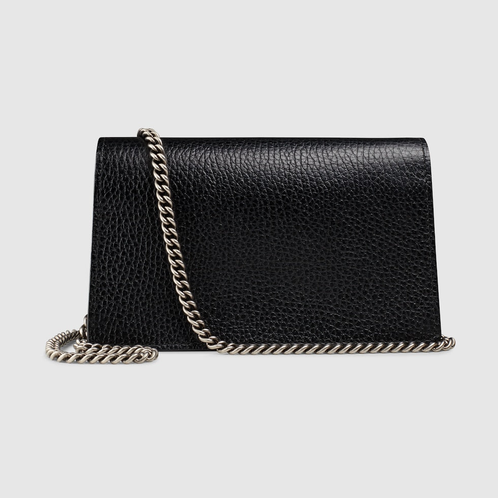 SAC À ÉPAULE DIONYSUS MOYEN TAILLE EN COULEUR NOIRE