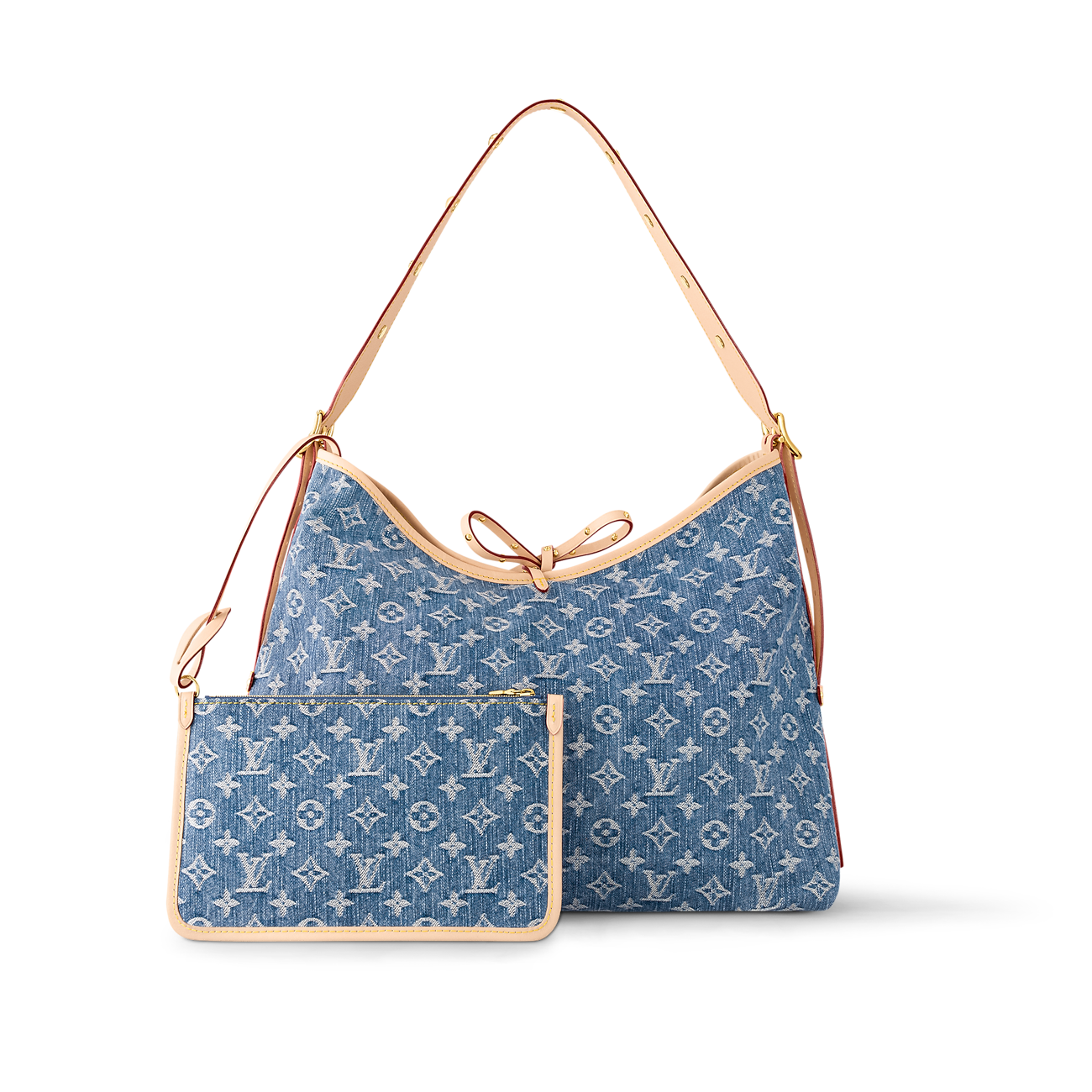 Sac LV CarryAll MM Bleu Denim