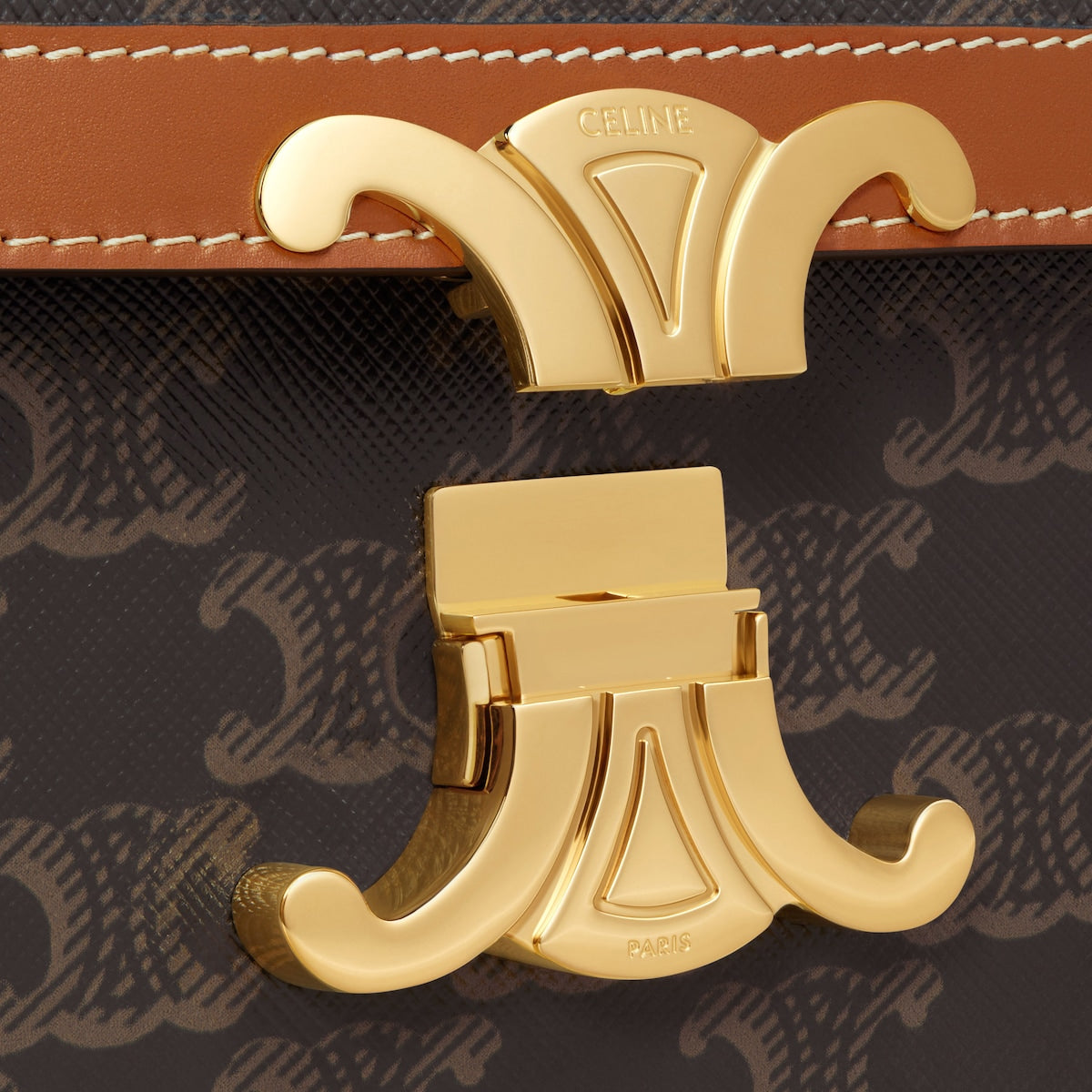SAC TRIOMPHE CLASSIQUE TOILE TRIOMPHE ET VEAU