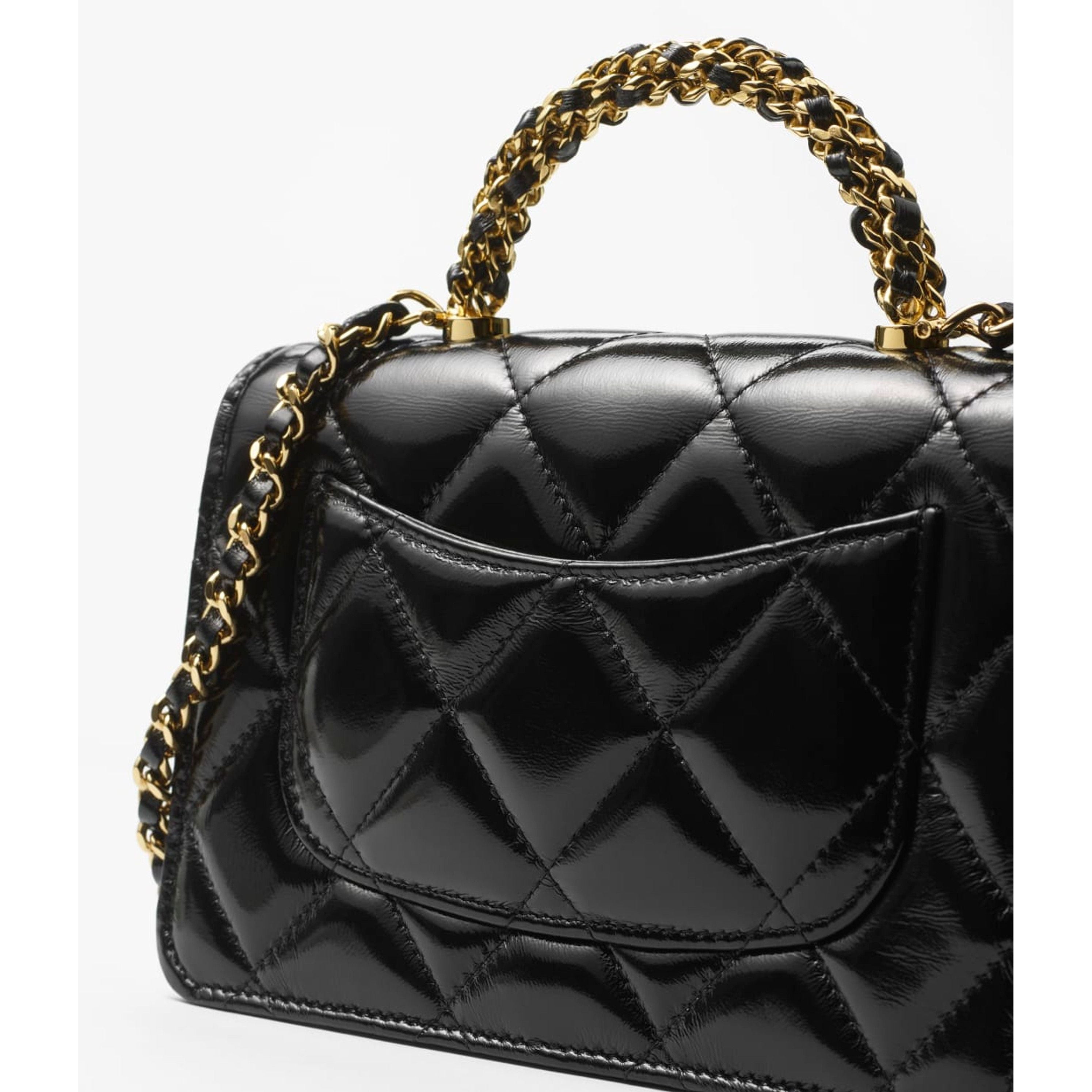 Sac Chanel - Wallet On Chain Shiny Lambskin