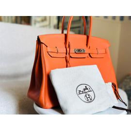 Hermès BIRKIN 35 LEATHER HANDBAG