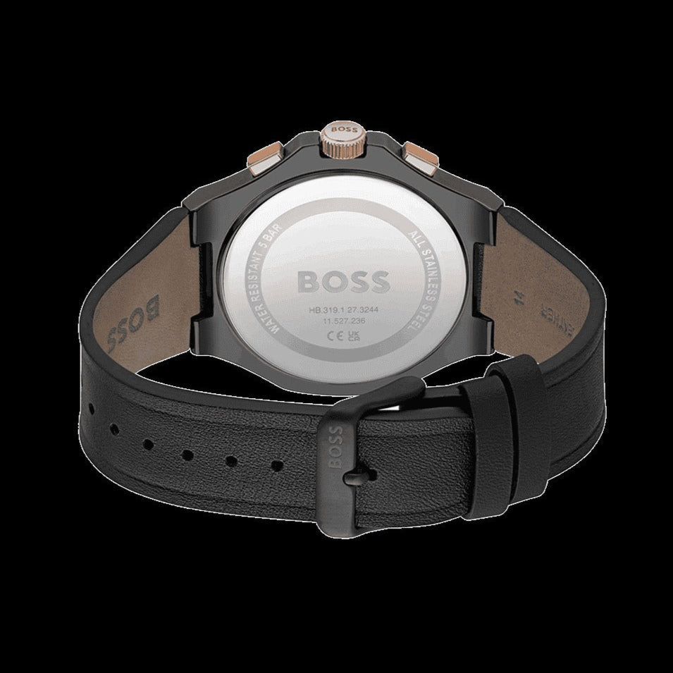 Montre analogique BOSS pour homme avec cadran noir - 1514089