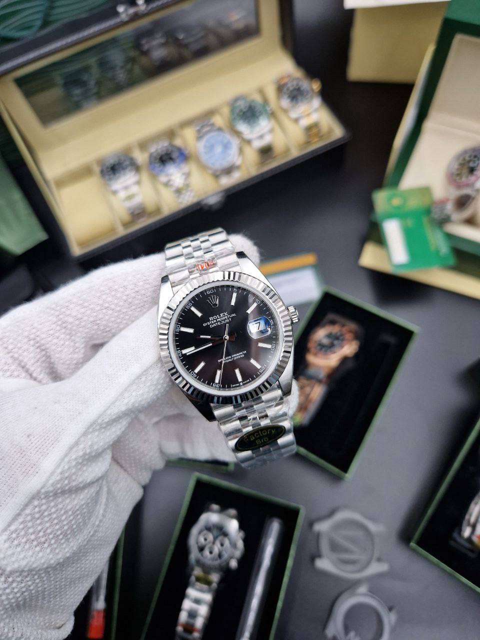 Rolex Datejust 41mm Fond noir