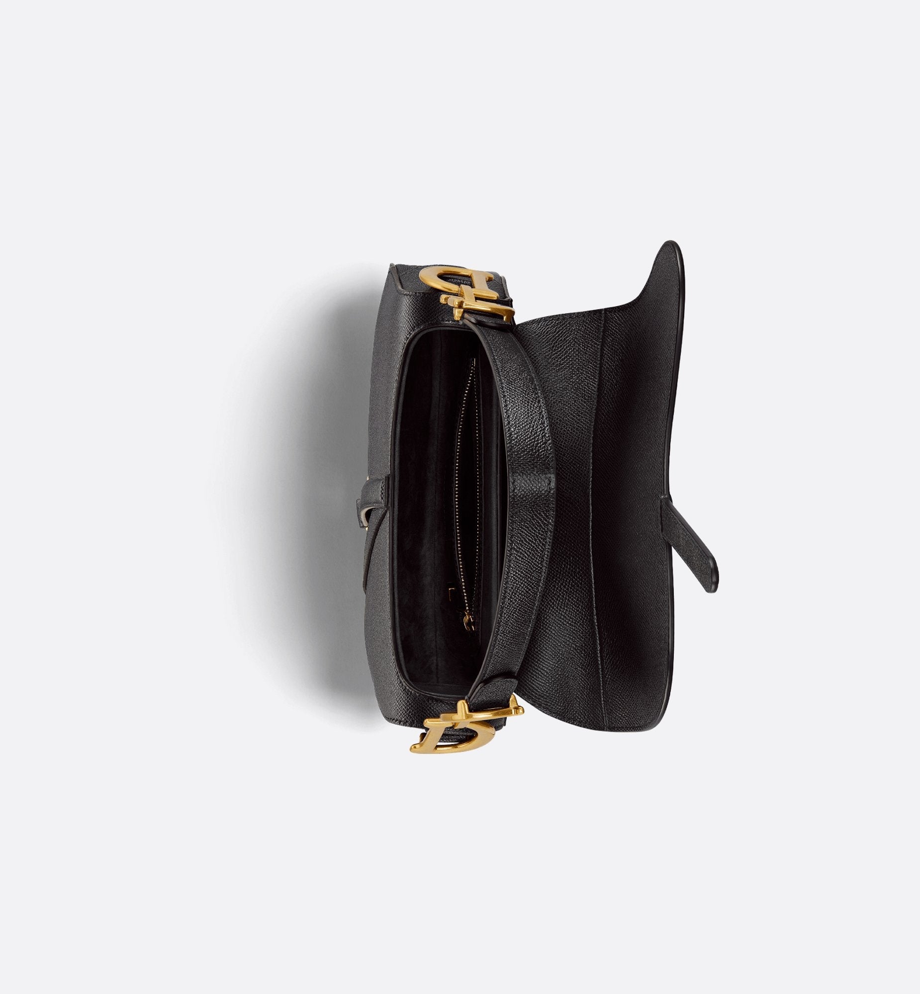 Sacoche Dior de selle avec sangle noir