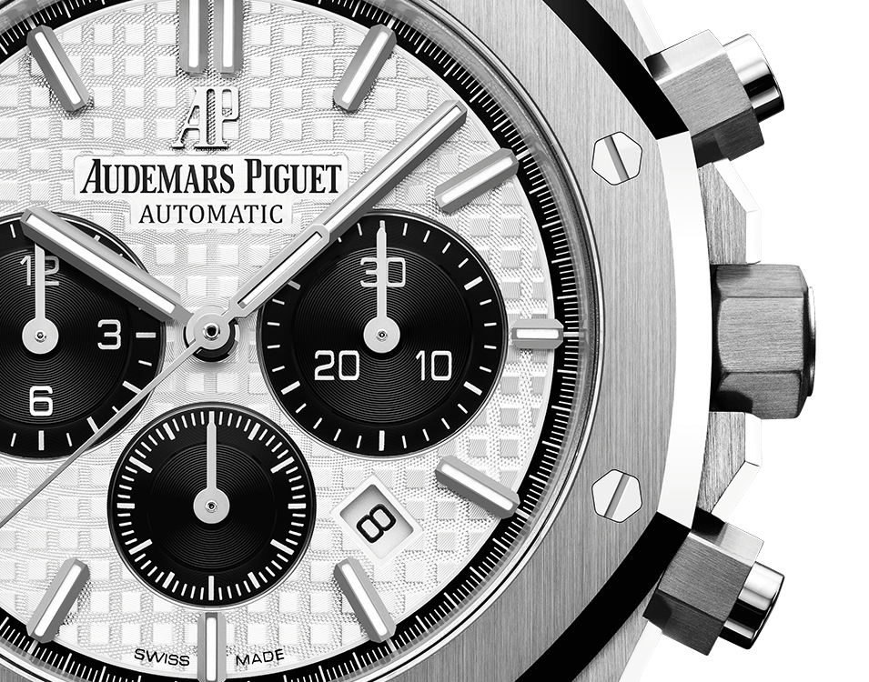ROYAL OAK CHRONOGRAPHE-BLANC/NOIR