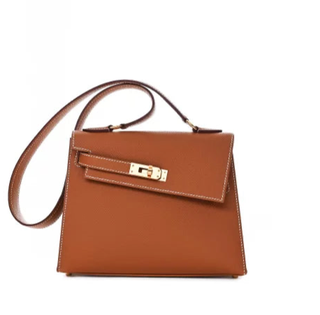 Mini sac Hermès Epsom Camel