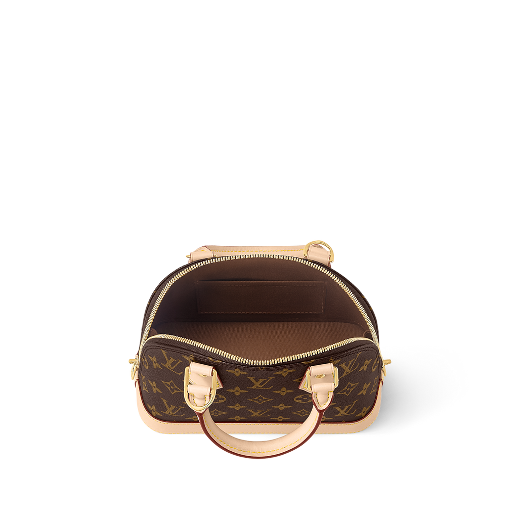 SAC À MAIN ALMA BB DAMIER EN VRAI CUIR