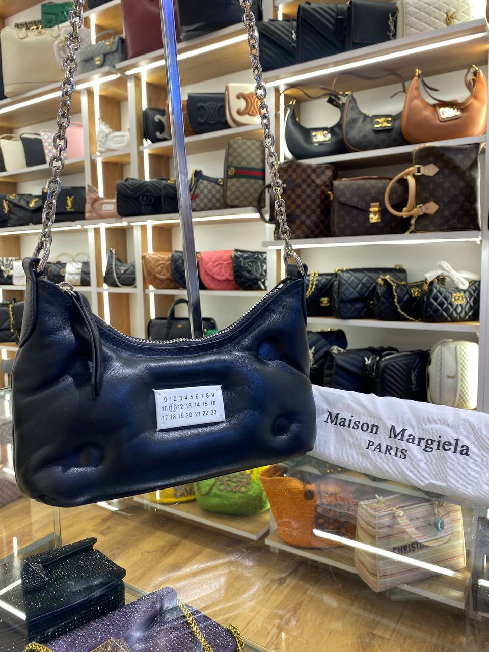 Mini sac MM porte épaule Glam Slam Noir