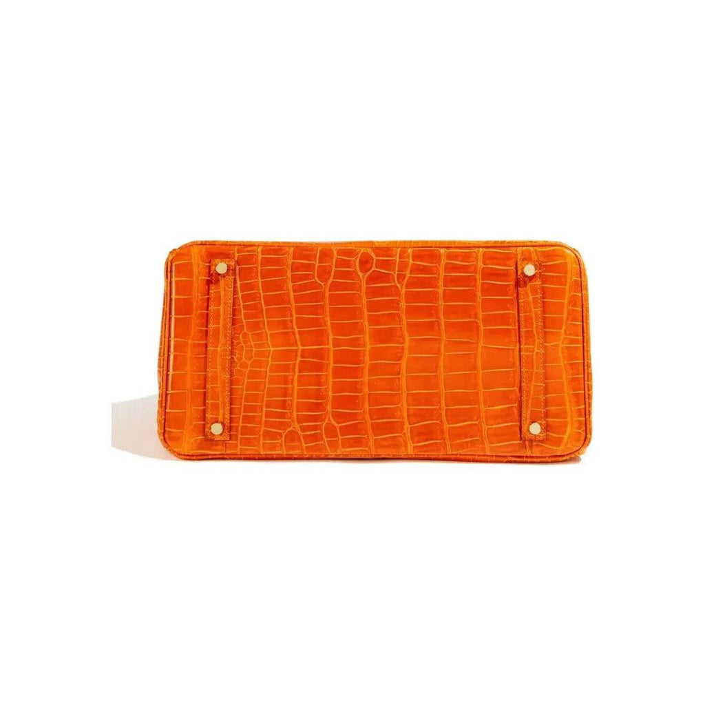 BIRKIN 35 HERMES CROCO ORANGE