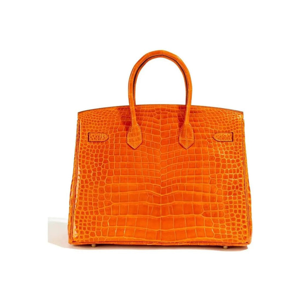 BIRKIN 35 HERMES CROCO ORANGE