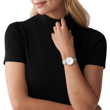 Montre PYPER - MK Femme Bracelet Acier Argent - MK4618
