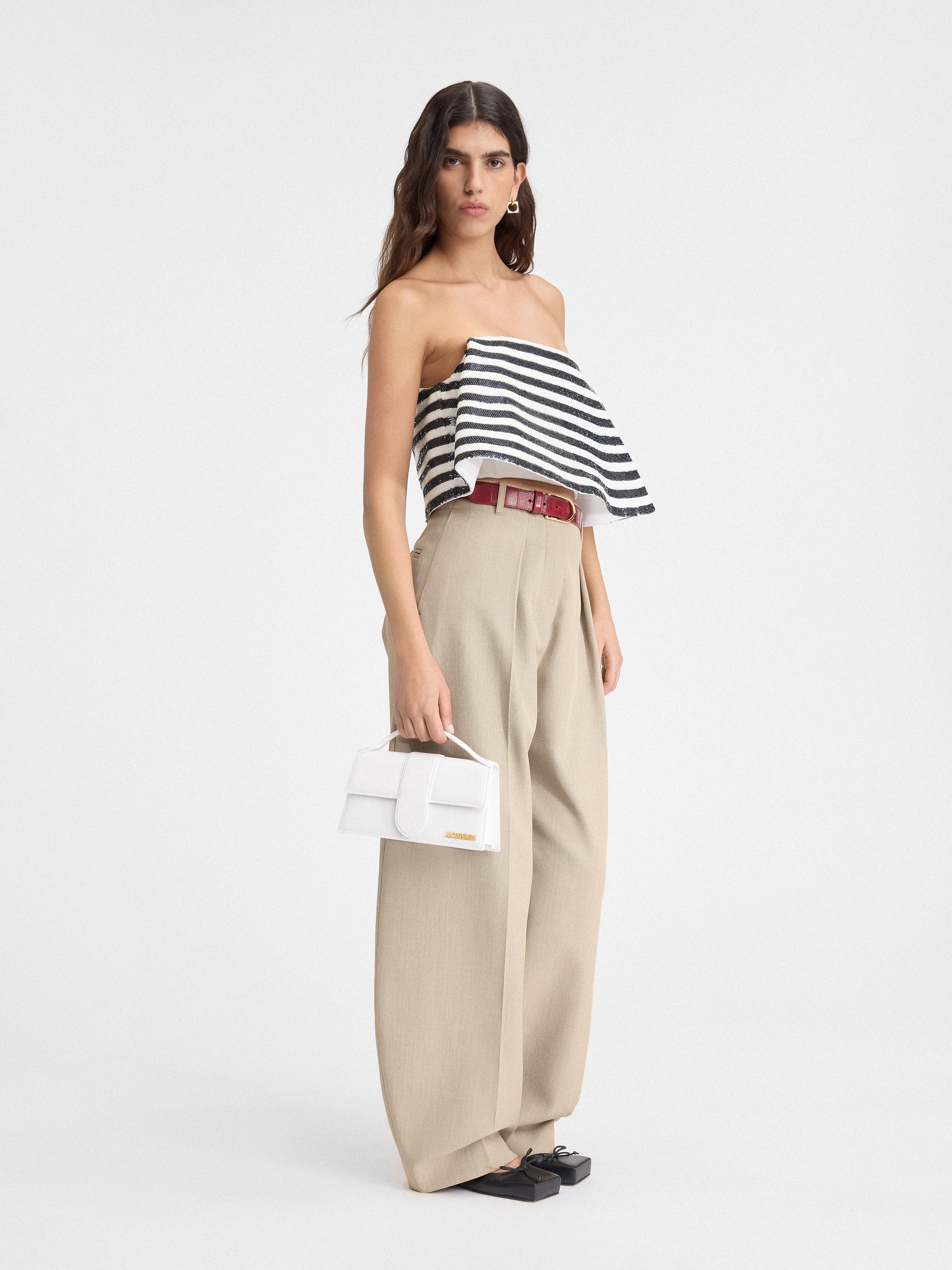 Sacs Jacquemus bandoulière & Porté main Blanc
