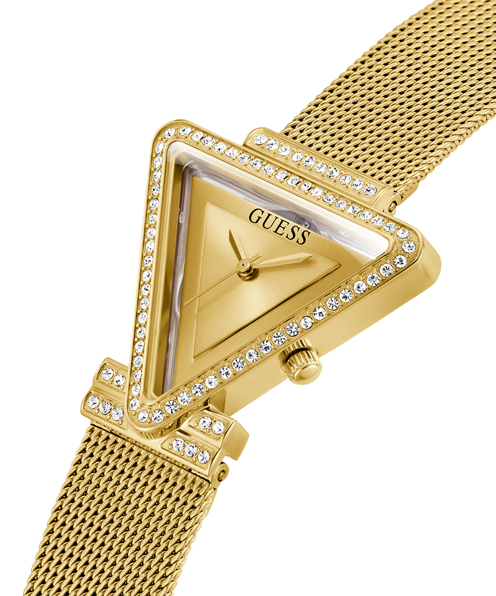 Montre analogique dorée pour femme GUESS