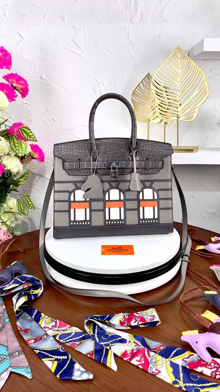 HERMÈS BIRKIN 20 CM FAUBOURG SELLIER QUATRE COULEURS