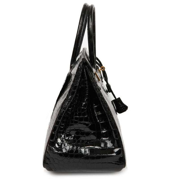 Sacs À Main À Poignée Supérieure En Cuir Véritable Imprimé Crocodile