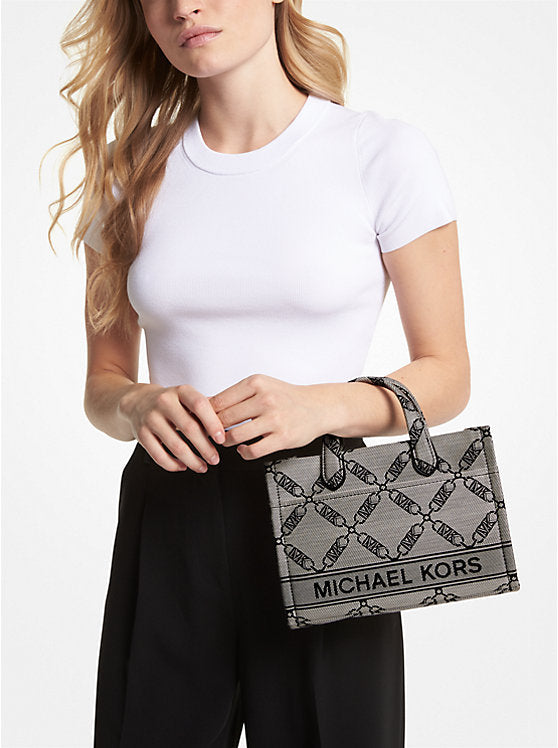 Sac Mk Petite besace Gigi en jacquard avec logo Empire