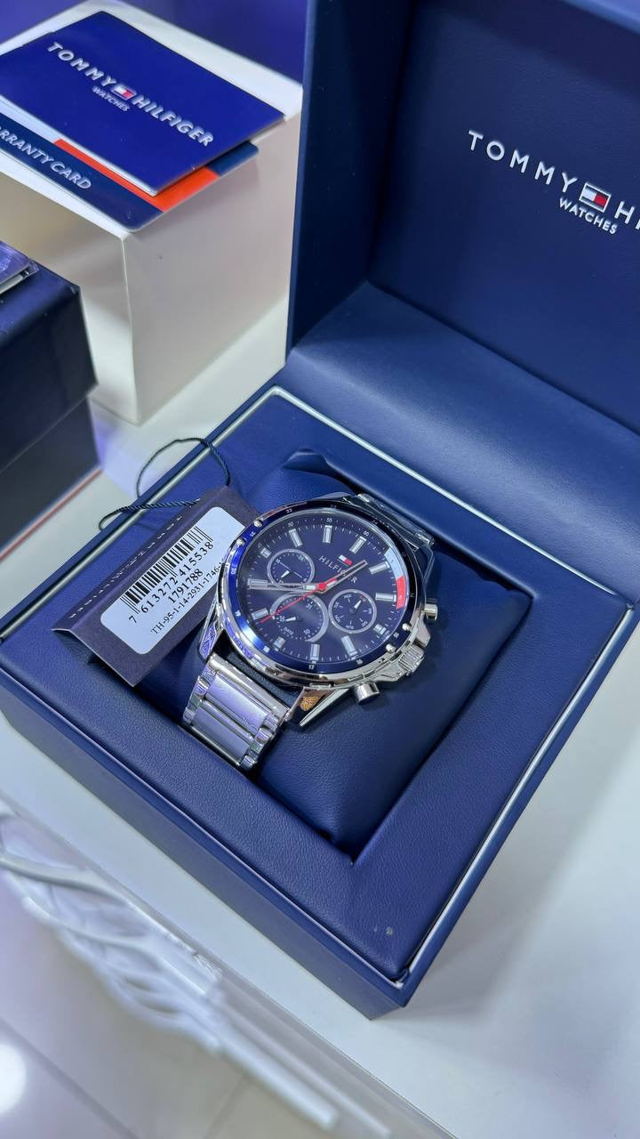Tommy Hilfiger en Acier Argenté
