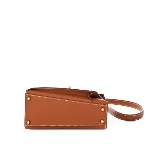 Mini sac Hermès Epsom Camel