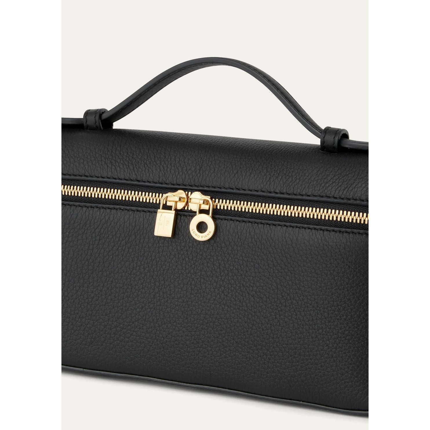 Pochette Loro Piana L19 - Noir
