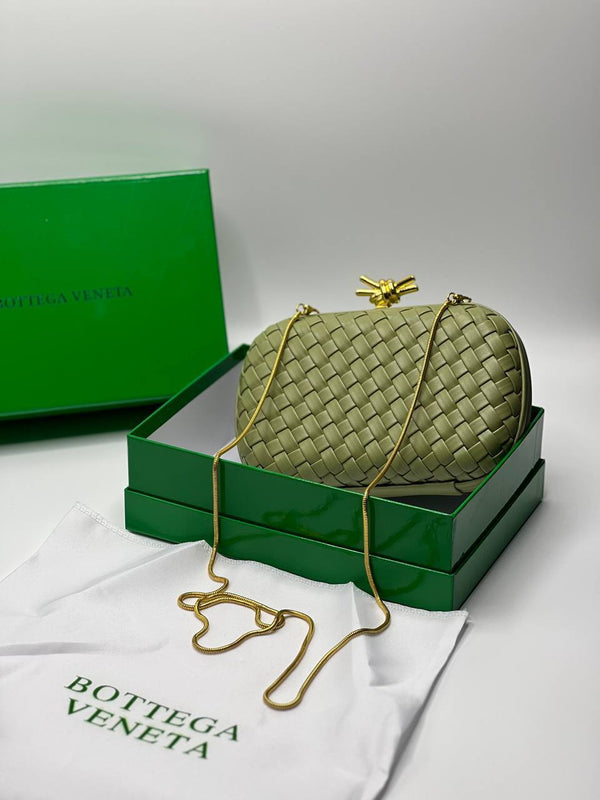 Sac Knot bottega en couleur travertine