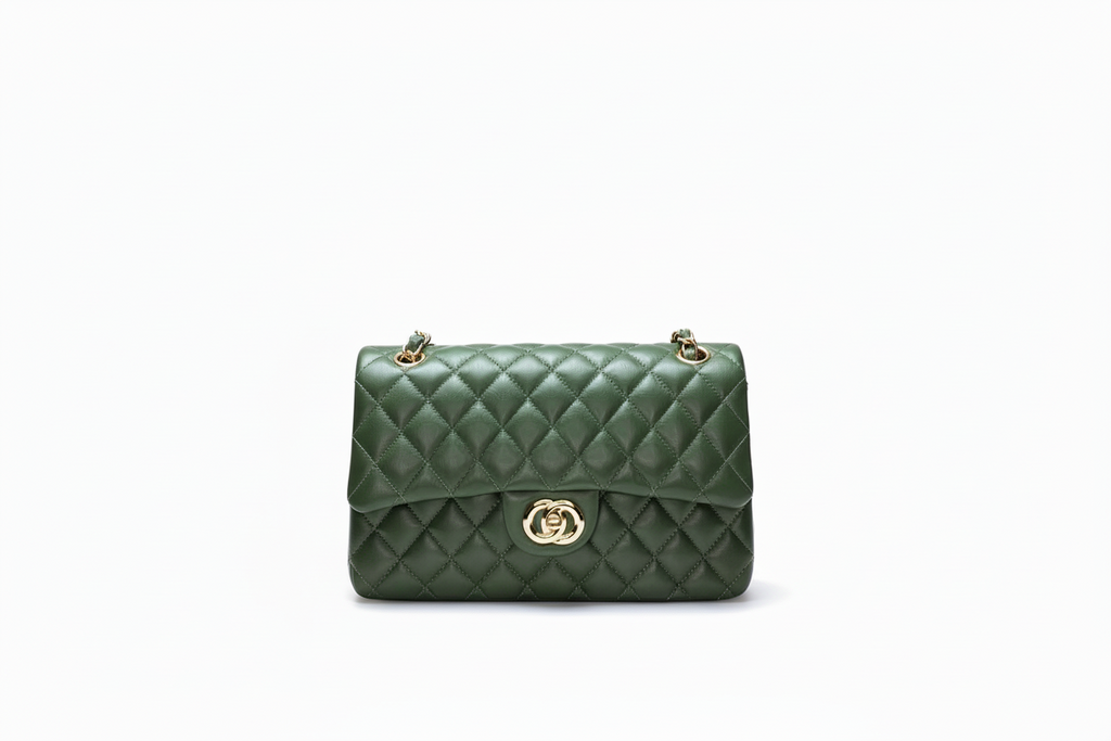 Sac bandoulière vert pour femme