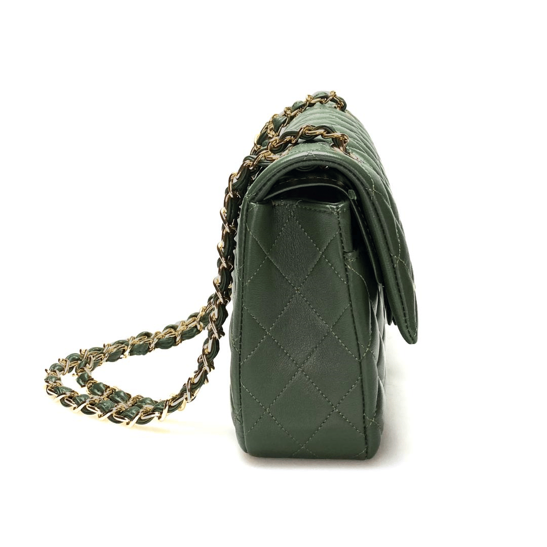 Sac bandoulière vert pour femme