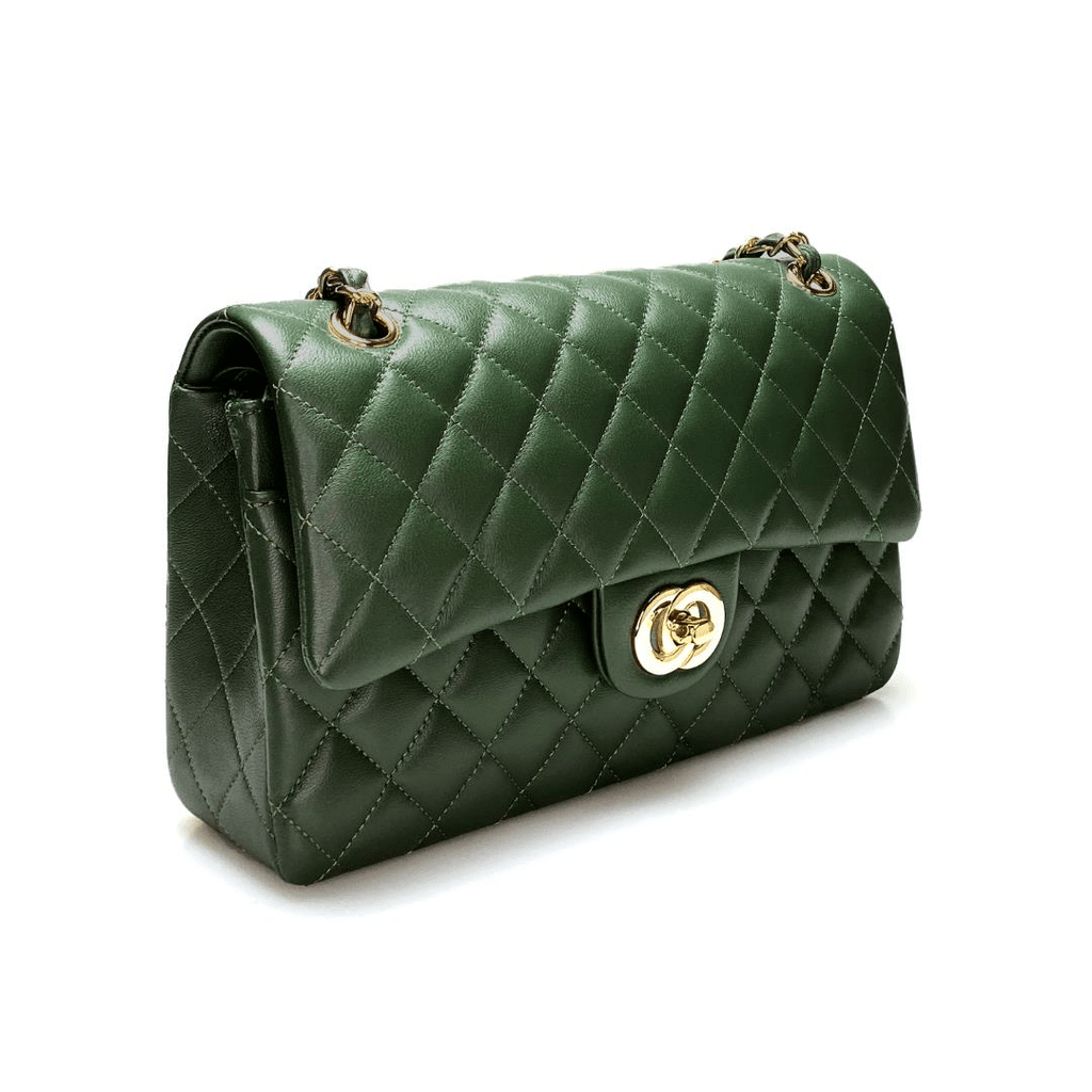 Sac bandoulière vert pour femme