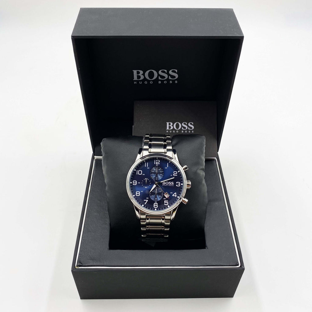 Montre HUGO BOSS Aeroliner 1513183 Ocean Blue
